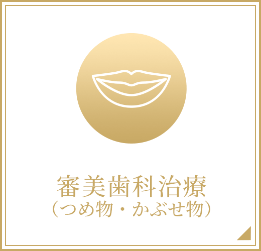 審美歯科治療（つめ物・かぶせ物）
